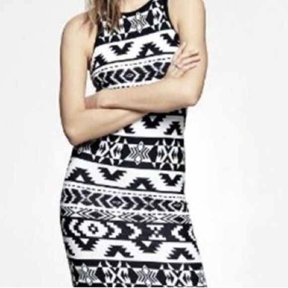 Express Racer Back Tank Dress - Picture 2 of 5